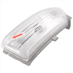 Left Side(LH)Wing Mirror Door Indicator Lens Turn Signal Light Cover for Everest 2012-2018 (Without Bulbs )