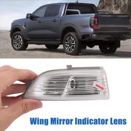 Left Side(LH)Wing Mirror Door Indicator Lens Turn Signal Light Cover for Everest 2012-2018 (Without Bulbs )