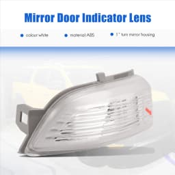 Left Side(LH)Wing Mirror Door Indicator Lens Turn Signal Light Cover for Everest 2012-2018 (Without Bulbs )