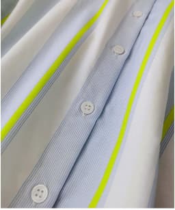 BirdTree,16MM 27.7% Real Silk Elegant Shirt, Women Striped Long Sleeve,OL Fashion Casual Blouses, 2026 Spring New T44985QM