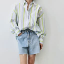 BirdTree,16MM 27.7% Real Silk Elegant Shirt, Women Striped Long Sleeve,OL Fashion Casual Blouses, 2026 Spring New T44985QM