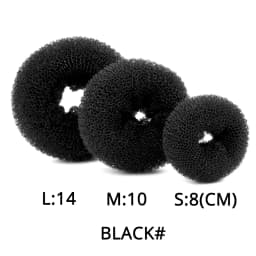Roller For Hair Bagel Doughnut Hair Styling Curler Hair Bun Maker For Elegant Women Magic Hair Donut Clips Hair Styling Tool