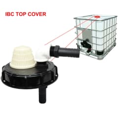 IBC Tank Inlet Cover Lid With Ventilation 163mm For Refilling IBC Tote Tank Accessories