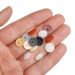 200pcs/bag Plastic Nuts Bolts Covers Exterior Protective Caps Practical Self-tapping Screws Decor Cover Furniture Hardware
