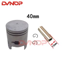 40mm piston & ring set (10mm pin) for Scooter Minarelli 1E40QMB JOG50 3KJ ZIP LS49 Hurricane F-act Matrix 50 Stels SKIF 50