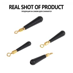 10pcs/lot Fishing Float Holders Silicone Holder 360 Degree Freely Rotating Swivels Copper B Shape Ring Connect Fishing Tackle