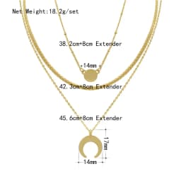 Summer New Style Simple Pendant Necklaces Jewelry Girl Silver Color Bohemia Alloy Necklace Chain For Women
