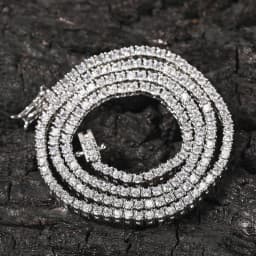UWIN 2mm Tennis Chain Bracelet Round Cut Micro Bling Bling Cubic Zirconia Fashion Hiphop Men Women Bracelets Jewelry