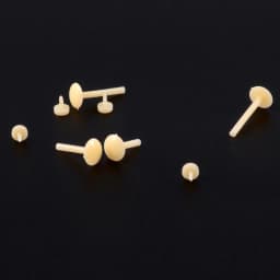 10PCS Flesh Color Bio Flexible PTFE Labret Retainer Rings Ear Tragus Helix Cartilage Earring Stud PTFE Basic Retainer Piercing