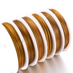 1 Roll/lot 0.3-1.0mm Wear Resistant Strong Line Stainless Steel Tiger Tail Beading Wire For DIY Jewelry Making Finding Supplies