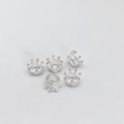 Fashion style 32 pcs/lot Crown charms Jewelry Making DIY handmade Earrings necklace bracelet Crafts 7*10*10mm