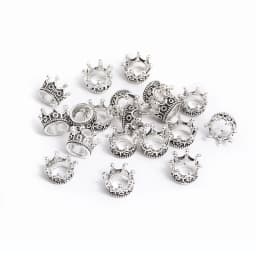 Fashion style 32 pcs/lot Crown charms Jewelry Making DIY handmade Earrings necklace bracelet Crafts 7*10*10mm