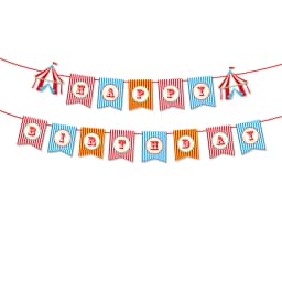 Circus Clown Lion Cake Toppers Elephant Boy Girl Birthday Party Supplies Monkey Straw Bow Kid Baking Supplies Dessert Love Gifts