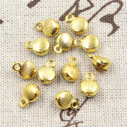 12pcs Charms Birthstone Birth Stone 10x7mm Pendants DIY Handmade Making Findings Gold Silver Color Crystal For Necklace Bracelet