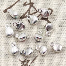 12pcs Charms Birthstone Birth Stone 10x7mm Pendants DIY Handmade Making Findings Gold Silver Color Crystal For Necklace Bracelet