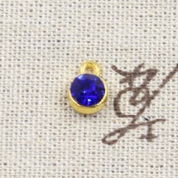 12pcs Charms Birthstone Birth Stone 10x7mm Pendants DIY Handmade Making Findings Gold Silver Color Crystal For Necklace Bracelet