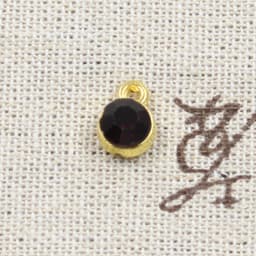 12pcs Charms Birthstone Birth Stone 10x7mm Pendants DIY Handmade Making Findings Gold Silver Color Crystal For Necklace Bracelet