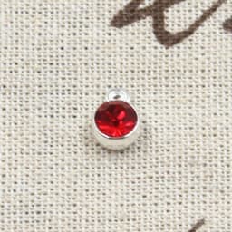 12pcs Charms Birthstone Birth Stone 10x7mm Pendants DIY Handmade Making Findings Gold Silver Color Crystal For Necklace Bracelet