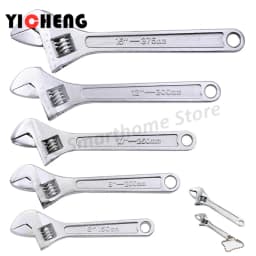 1 Pcs Steel/2.5/4-Inch Monkey Wrench Mini Open-end Wrench Mini Tool Shifting Spanner