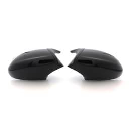 M3 Style Black Wing Mirror Cap Cover Side Rearview Mirror Shell Covers For BMW E90 E91 2005-2007 E92 E93 2006-2009 M3 Style E80