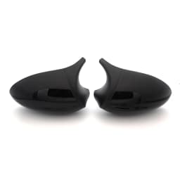 M3 Style Black Wing Mirror Cap Cover Side Rearview Mirror Shell Covers For BMW E90 E91 2005-2007 E92 E93 2006-2009 M3 Style E80
