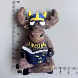 Swedish Fridge Magnets Tourist Souvenir Sweden Malmo Sverige Stockholm Travel Gift Magnetic Refrigerator Sticker Home Decoration
