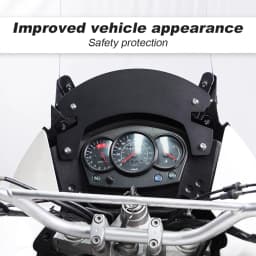 Fit For Kawasaki KLR650 2008 2009 2010 2011 2012 2013-2018 KLR 650 Motorcycle Height Adjust Lifter Windshield Rally Dash Kit
