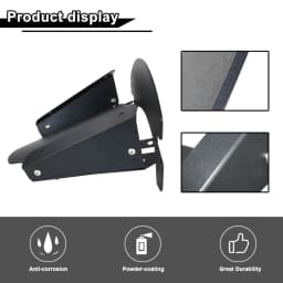 Fit For Kawasaki KLR650 2008 2009 2010 2011 2012 2013-2018 KLR 650 Motorcycle Height Adjust Lifter Windshield Rally Dash Kit