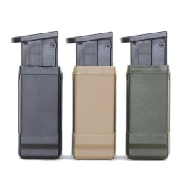 Tactical GL 17 18 19 1911 Pistol Magazine Mag Pouch Case Gun Holster Holder for Pistol 9mm to .45 Caliber Mag Clip G17 G19