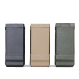 Tactical GL 17 18 19 1911 Pistol Magazine Mag Pouch Case Gun Holster Holder for Pistol 9mm to .45 Caliber Mag Clip G17 G19