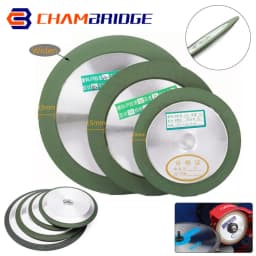 Diamond Grinding Wheel 100mm/125mm/150mm Circle Cutting Discs Grit 150-400 For Tungsten Steel Milling Cutter Sharpener Grinder