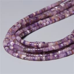4x2mm Natural Flat Disc Round Stone Crystal Jades Spacer Beads Charm Jewelry Making Handmade Bracelet Necklace Earring Accessory