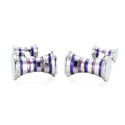 High quality French classic Cufflinks Golden silvery black blue purple twist Cuff-links Men's knot cuff button for Men jewelr