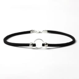 Black Velvet Punk Chokers Necklaces for Women Gothic Collar Necklaces Golden Circle Chokers Fashion Jewelry Wholesale