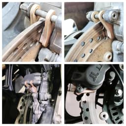Motorcycle Front Rear Brake Pads For Kawasaki NINJA 250 300 400 Z250SL Z250 SL Ninja 250R EX300 Z300 Ninja400