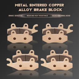 Motorcycle Front Rear Brake Pads For Kawasaki NINJA 250 300 400 Z250SL Z250 SL Ninja 250R EX300 Z300 Ninja400