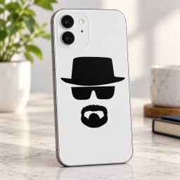 2pcs/lot Breaking Bad Heisenberg Car Vinyl Decal Sticker For Car Window Laptop Mug Cup Decoration