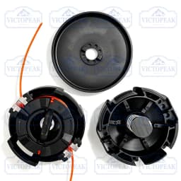M10*1.25 Trimmer Head Easily Install Rotate Line for Brush Cutter Head Universal Brushhead