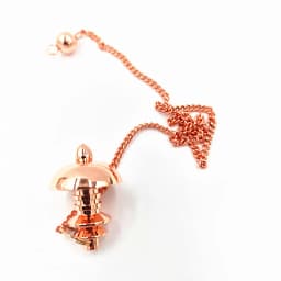 Pendulum Pendant Male Dowsing Healing Metal Dowsing Pendulum Copper Pendant Pendulum for Reiki Healing Divination