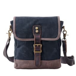 Oil Wax Canvas Leather Crossbody Bag Unisex Military Vintage Messenger Bags Shoulder Bag for Men 2020 Casual Travel Bags