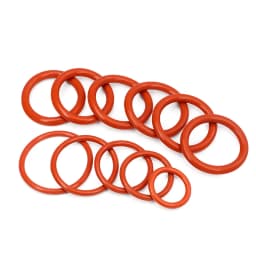 10Pcs VMQ Silicone Ring Gasket CS 2mm OD 5 ~ 90mm O Ring Rubber Seal Pressure Cooker Food High Temperature Gaskets