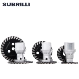 SUBRILLI mini Diamond Saw BIade With RemovabIe FIange M14 5/8-11 Engraving Cutting Disc Carving Concrete Granite Sandstone