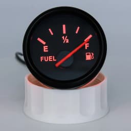 Marine Boat Car Fuel Level Sensor With Indicator Tank Meter 0~190 Ohm 52mm Fuel Gauge For Fuel Sending Unit with 100~600 Mm