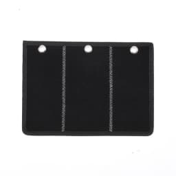 Embroidery Patch Collection Display Book with Detachable Metal Buckle PVC Armband Finishing Storage Hanging Bag for Posters