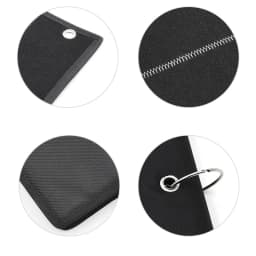Embroidery Patch Collection Display Book with Detachable Metal Buckle PVC Armband Finishing Storage Hanging Bag for Posters