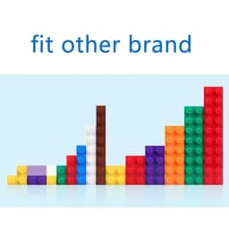16pcs Small Building Blocks 1x16 Dots Thick Figures Bricks Educational Creative Compatible with Lego DIY Toys Accessorie2465