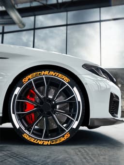 Car Tire Decals Car Tuning Universal 3D Permanent PVC Joined Tire Decor Stickers SPEEDHUNTERS Label Letters for 4 Tires