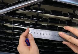for Volvo XC60 S90 XC40 XC90 V40 S60 V60 V90 V60CC V90CC RD Sports Version China Grid Three-Color Strip Decorative Car Sticker
