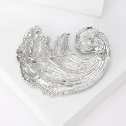 Luxury Shiny Rhinestone Blue Ocean Wave Brooches For Women High Quality Crystal Brooch Pin Accessories Party Office Jewelry Gift