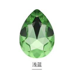 Glass Crystal 10x14 13x18 Nice Colors Waterdrop Water Drop Teardrop Shape Glue on Rhinestone Beads Handicraft Photo Frame DIY